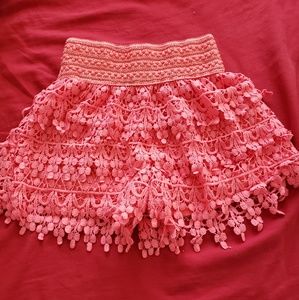 Ruffle shorts